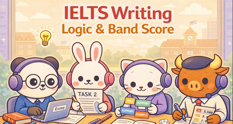IELTS Writing Logic & Band Score